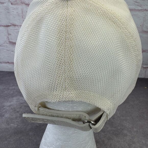 Gucci Embossed Mesh Gg Cream Cap Hat Medium - Picture 5 of 13